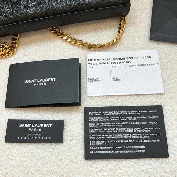 YSL wallet on chain large - Picture 8 of 8